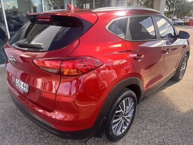 2020 Hyundai Tucson Active X in Crimson Red