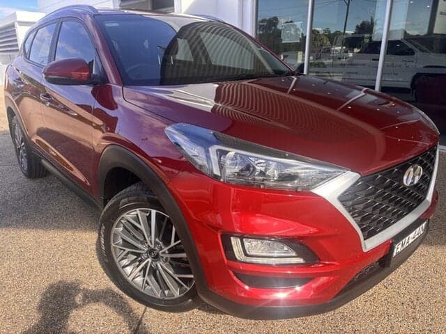 2020 Hyundai Tucson Active X in Crimson Red