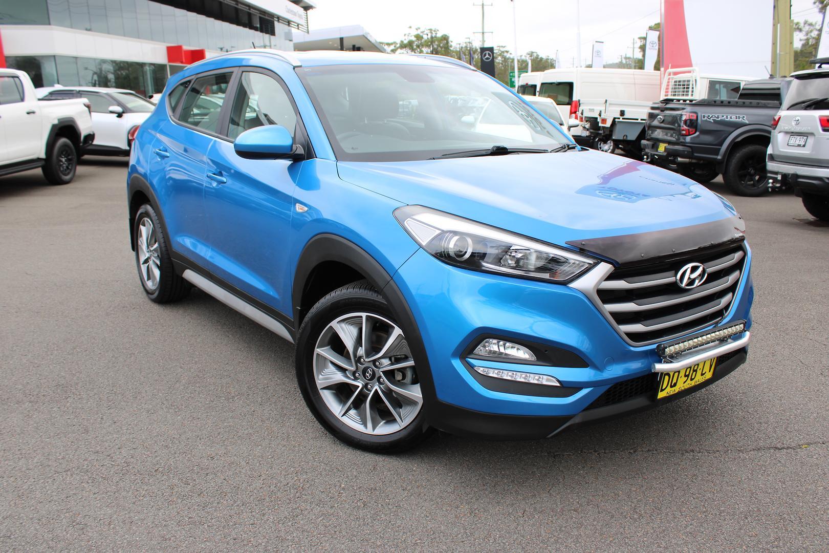 2017 Hyundai Tucson Active X in Blue