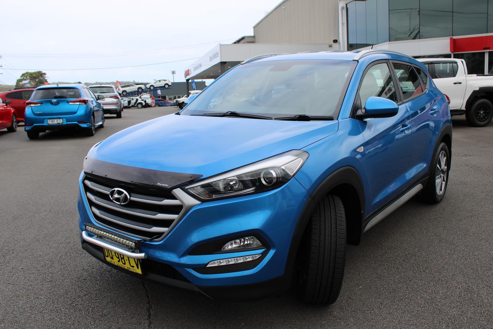 2017 Hyundai Tucson Active X in Blue