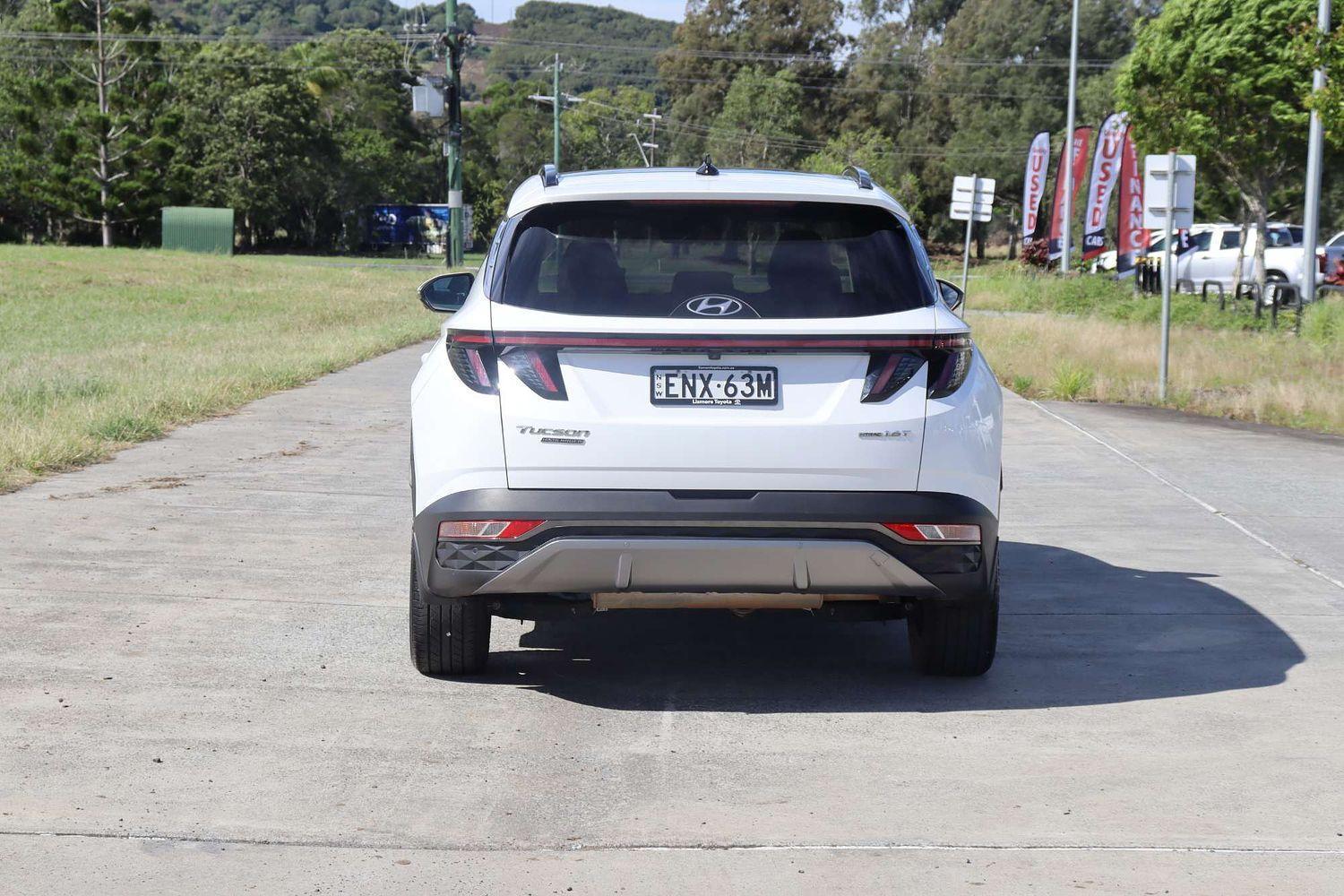 2021 Hyundai Tucson Highlander in White