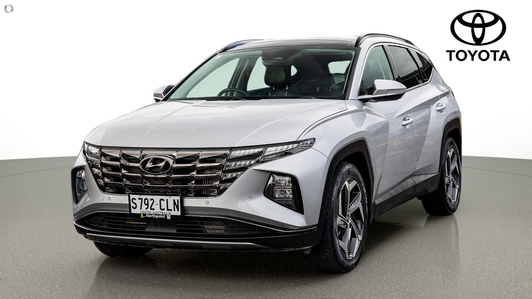 2021 Hyundai Tucson Highlander in Silver