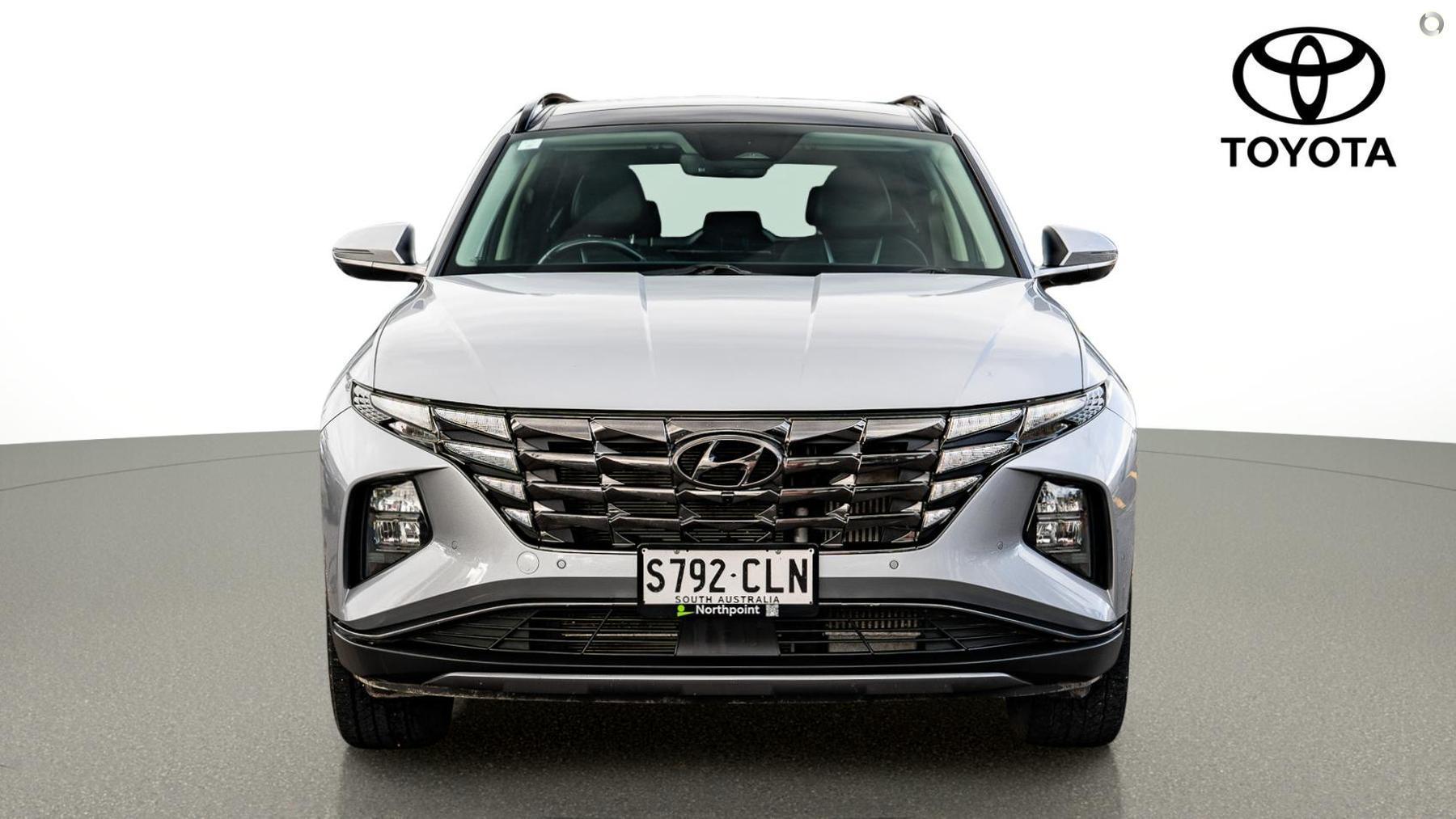 2021 Hyundai Tucson Highlander in Silver
