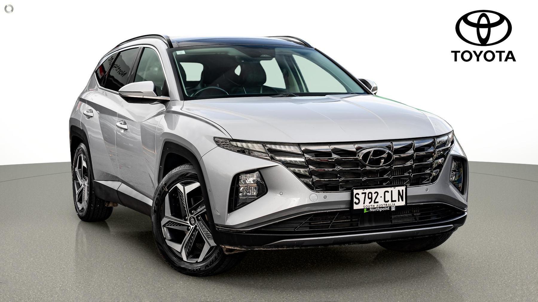 2021 Hyundai Tucson Highlander in Silver