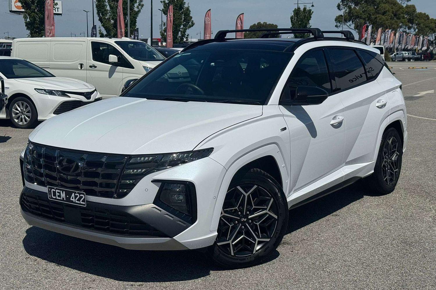 2022 Hyundai Tucson Highlander N Line in White