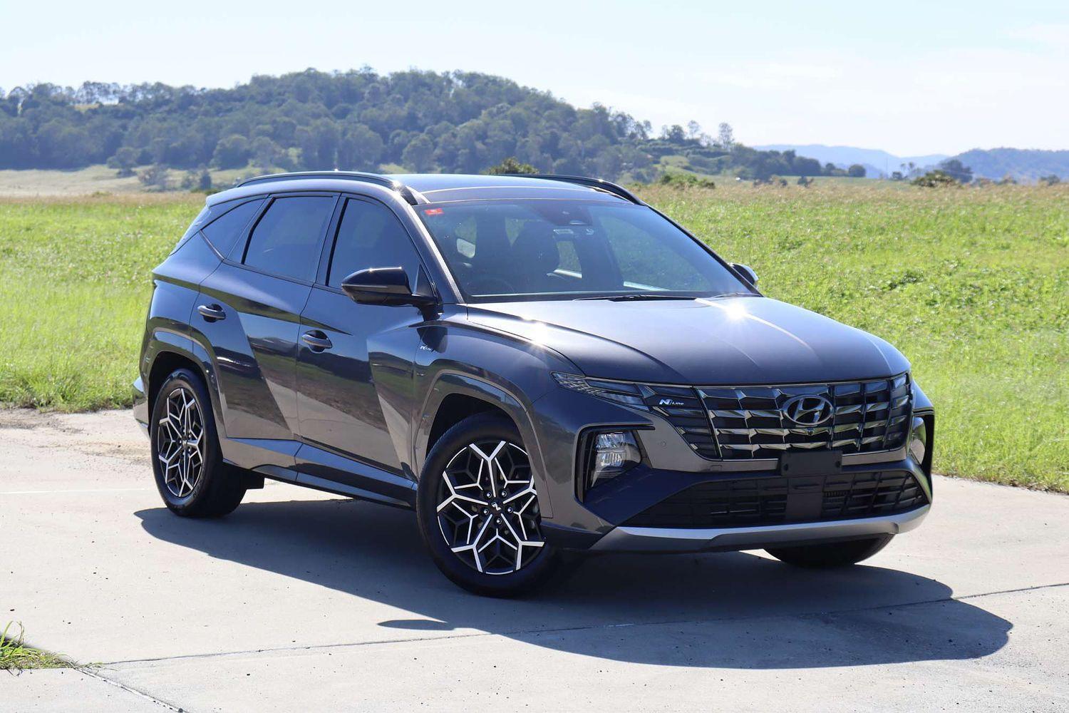 2023 Hyundai Tucson Highlander in Grey