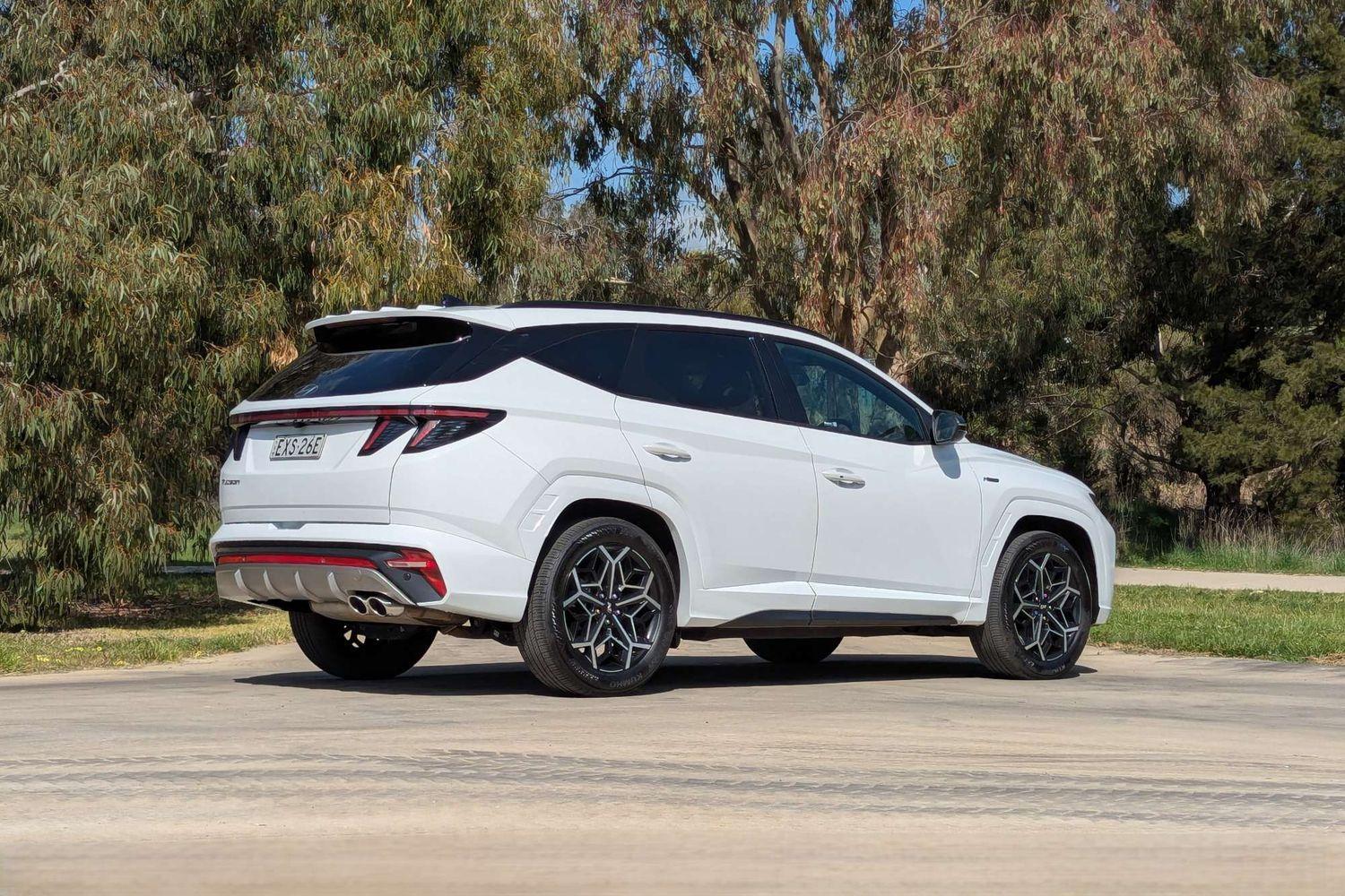 2022 Hyundai Tucson Elite N Line in White