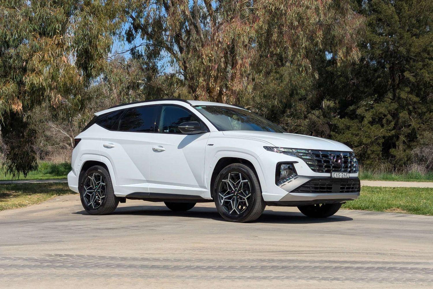 2022 Hyundai Tucson Elite N Line in White