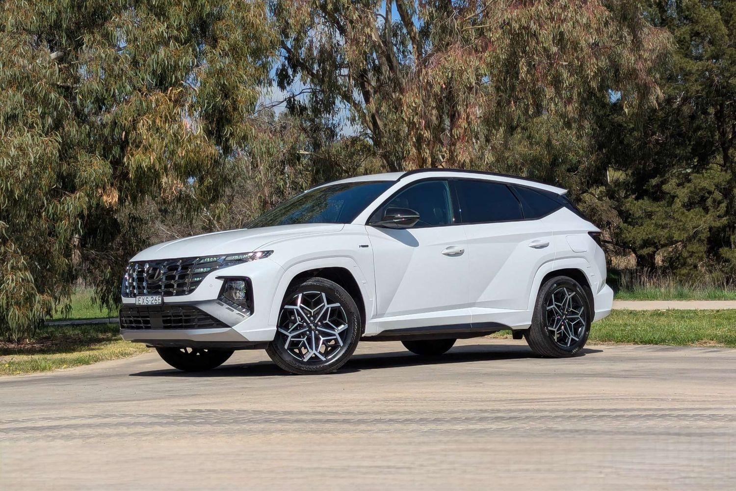 2022 Hyundai Tucson Elite N Line in White