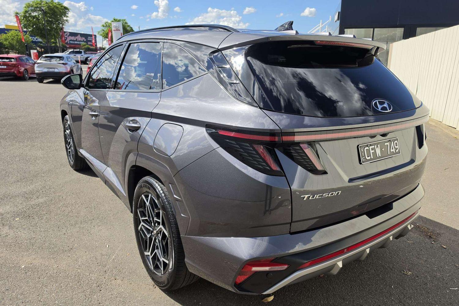 2022 Hyundai Tucson Elite N Line in Grey