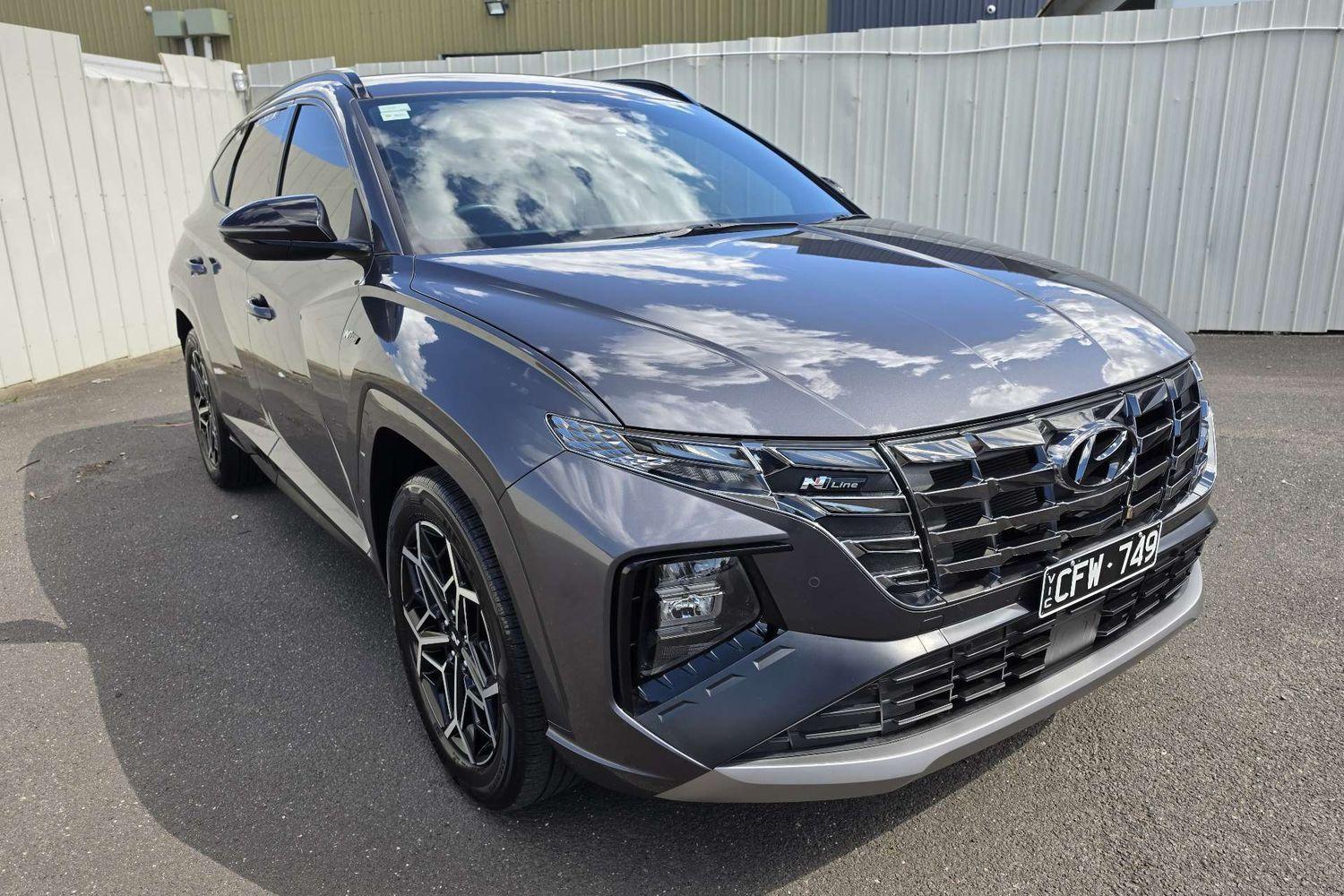 2022 Hyundai Tucson Elite N Line in Grey
