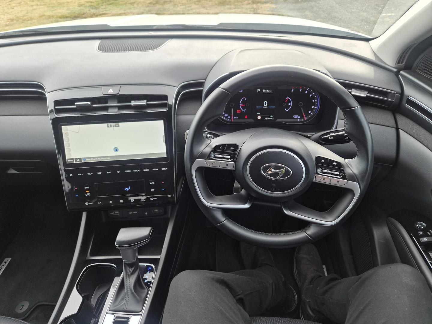 2023 Hyundai Tucson Elite in White Cream