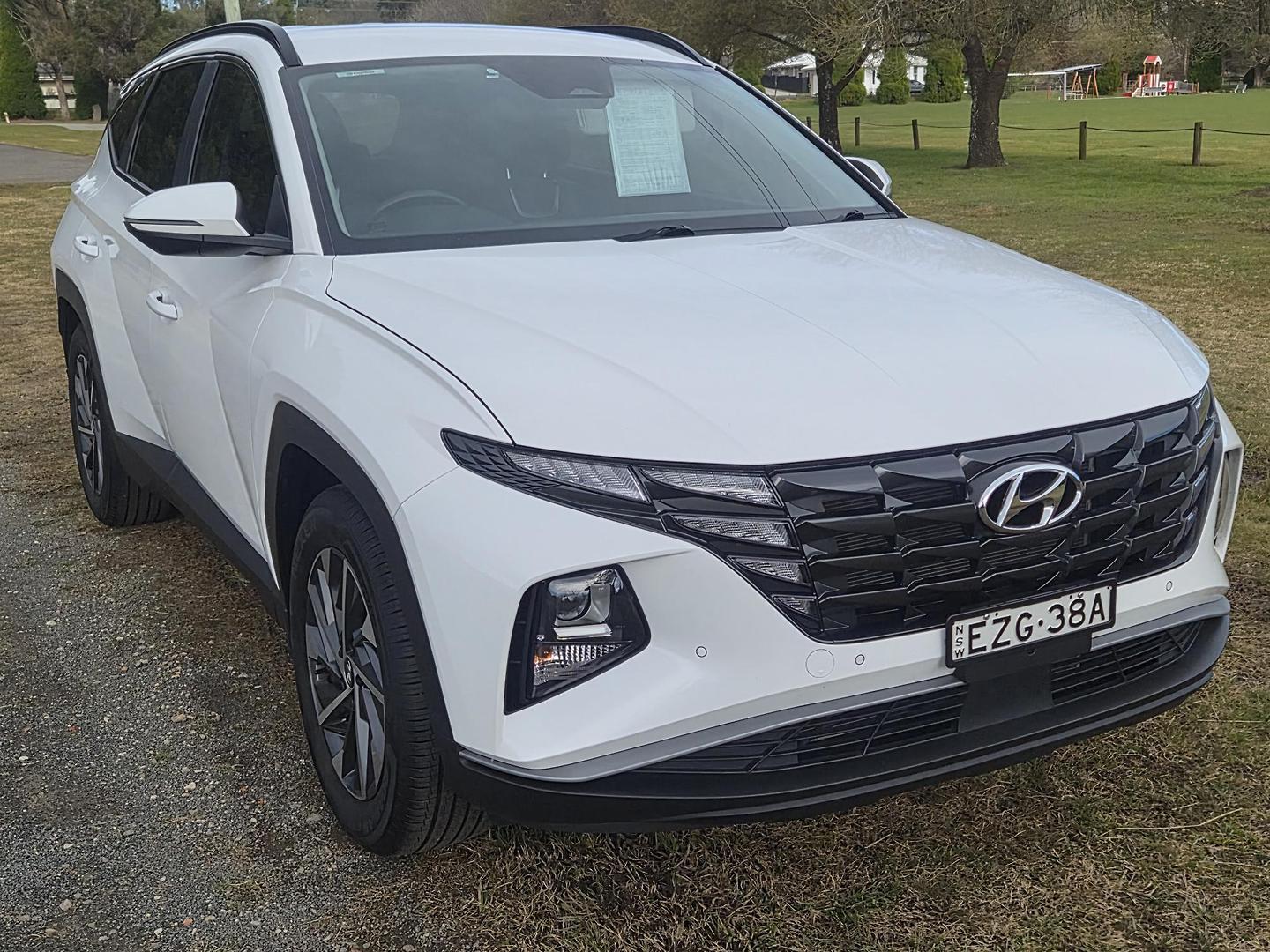 2023 Hyundai Tucson Elite in White Cream