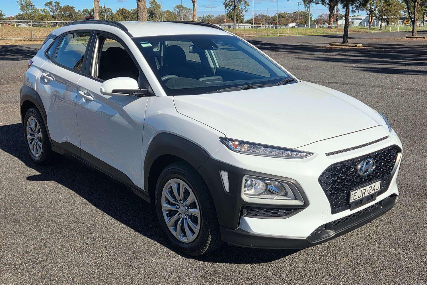 2020 Hyundai Kona Go in Chalk White