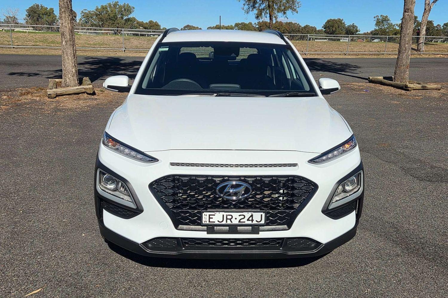 2020 Hyundai Kona Go in Chalk White