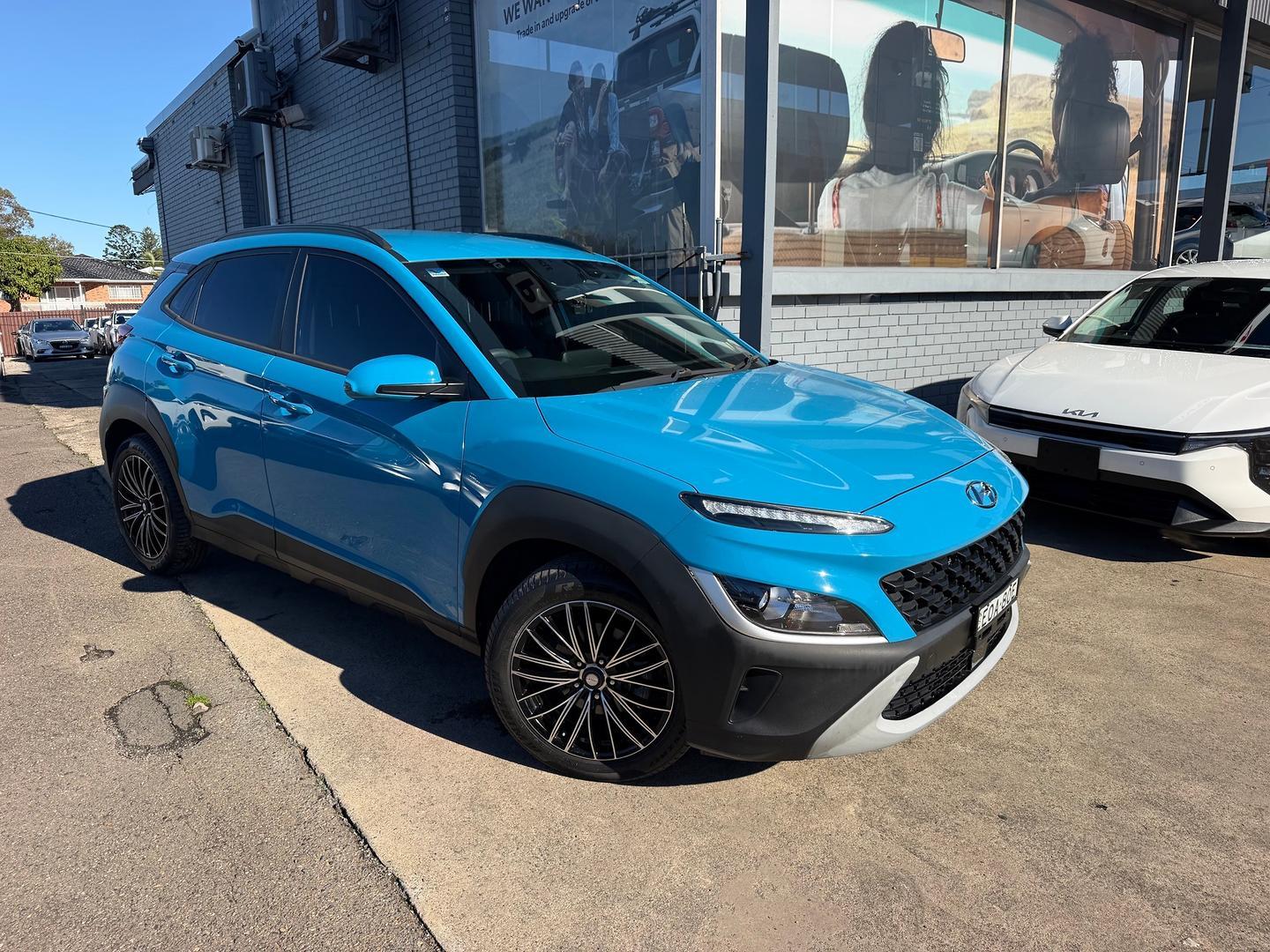 2021 Hyundai Kona Base in Surfy Blue