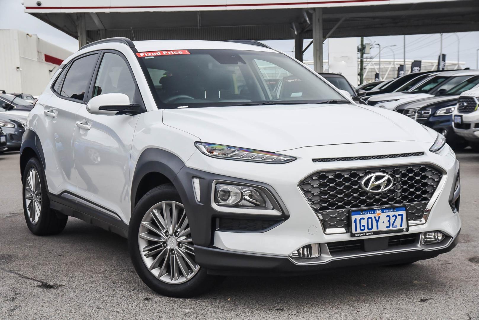 2018 Hyundai Kona Elite in White
