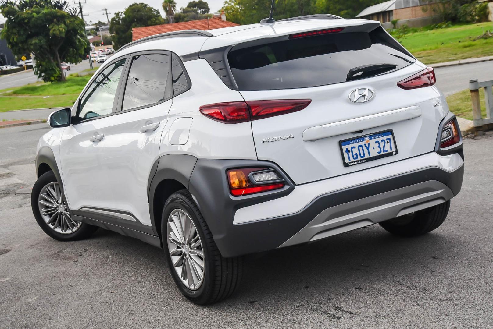 2018 Hyundai Kona Elite in White