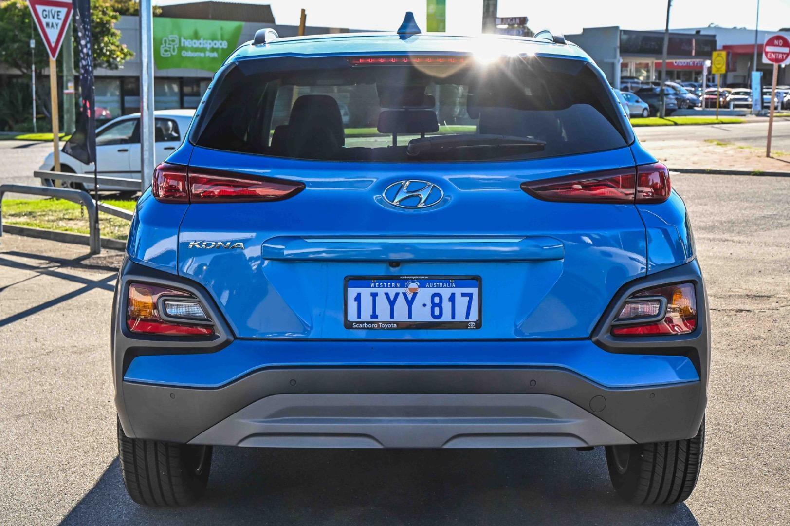 2020 Hyundai Kona Elite in Blue