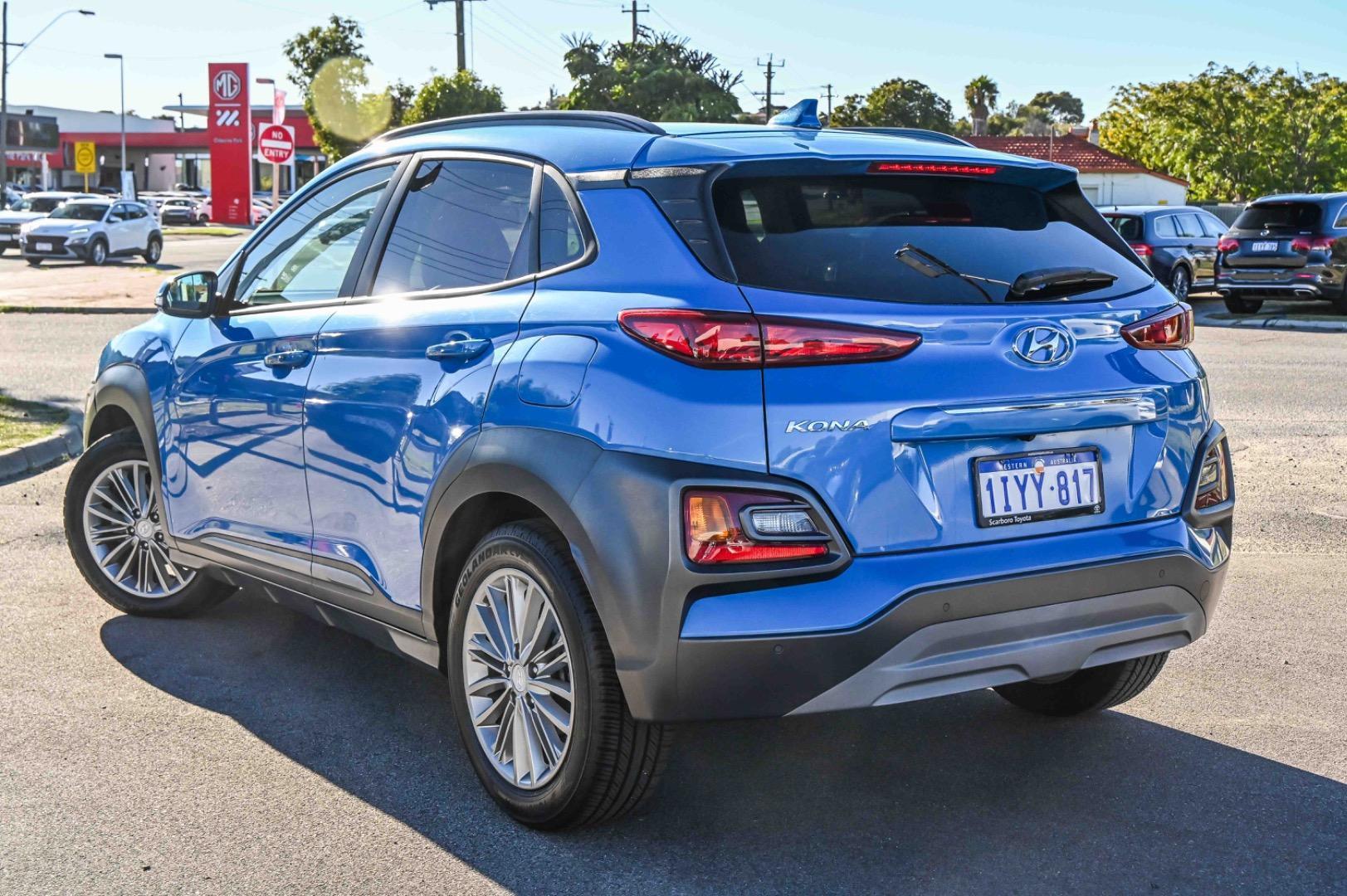 2020 Hyundai Kona Elite in Blue