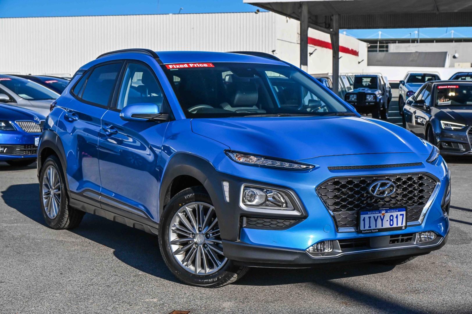 2020 Hyundai Kona Elite in Blue
