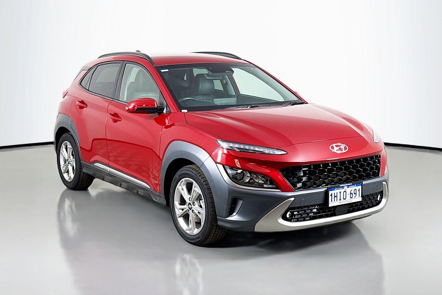 2021 Hyundai Kona Elite in Red