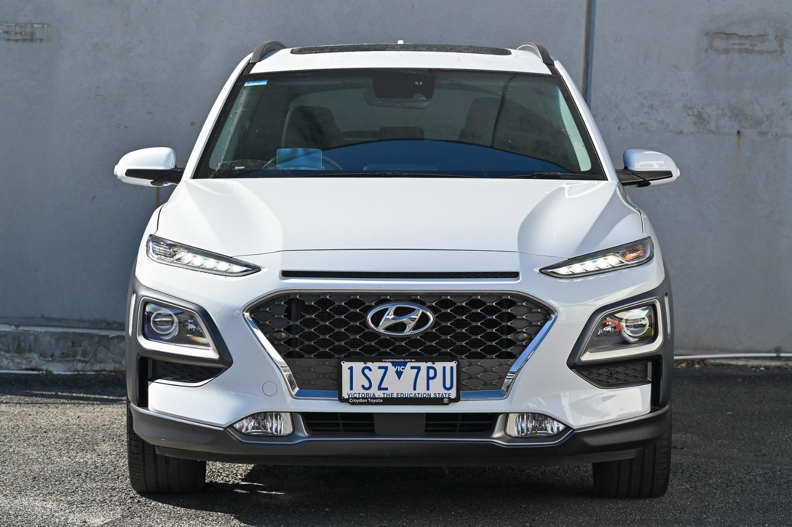 2020 Hyundai Kona Highlander in White