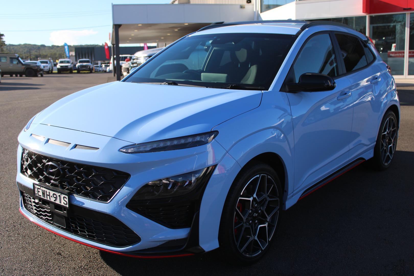 2022 Hyundai Kona N in Blue