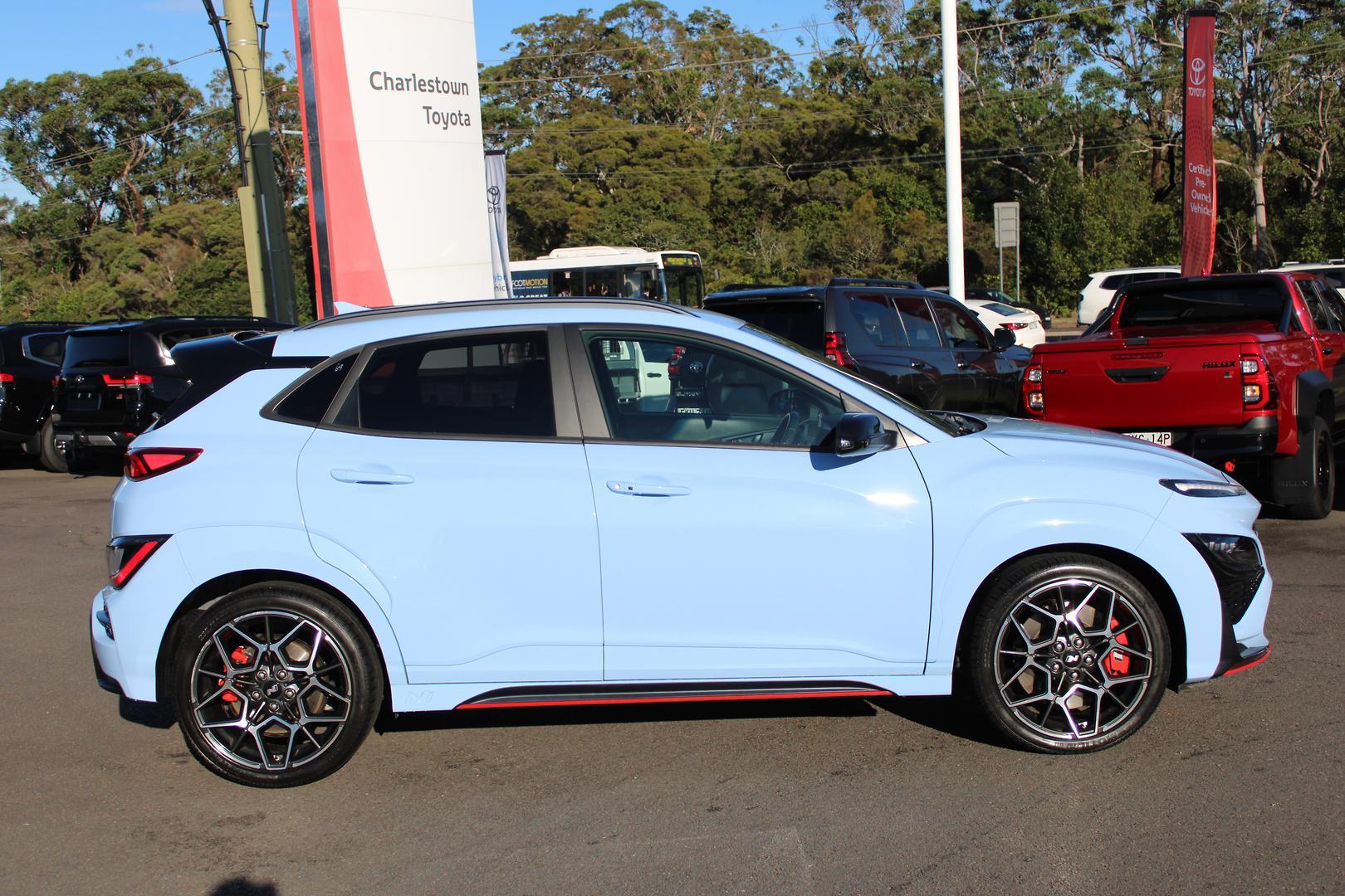 2022 Hyundai Kona N in Blue
