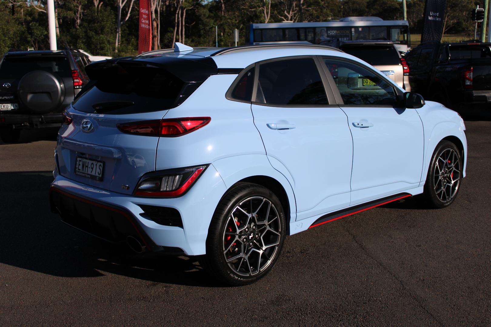 2022 Hyundai Kona N in Blue