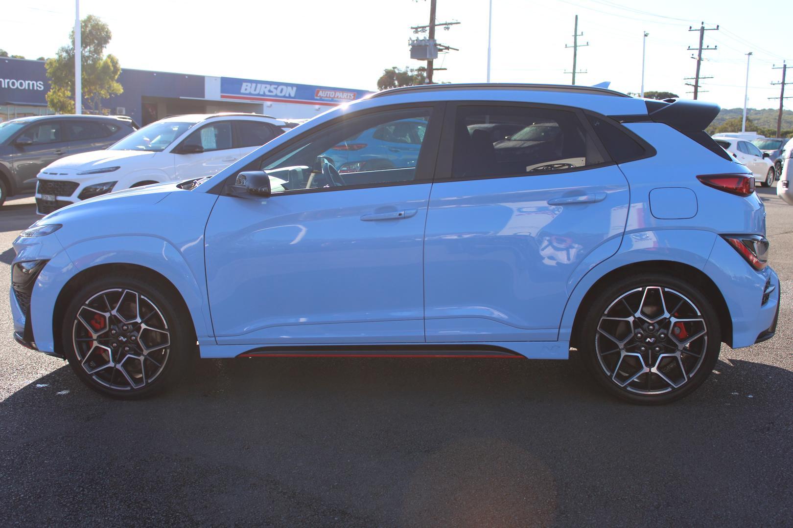 2022 Hyundai Kona N in Blue