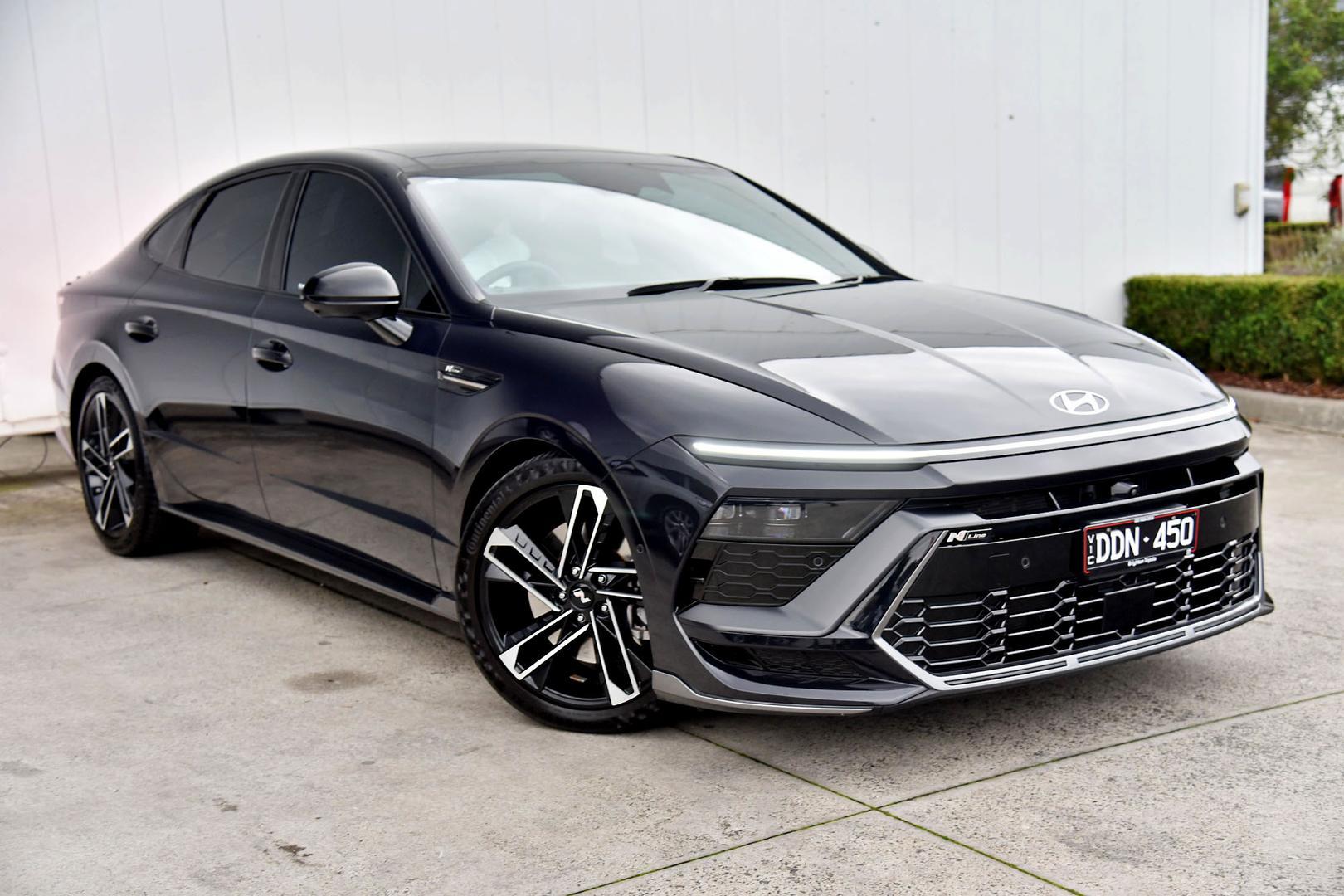 2024 Hyundai Sonata N Line in Black