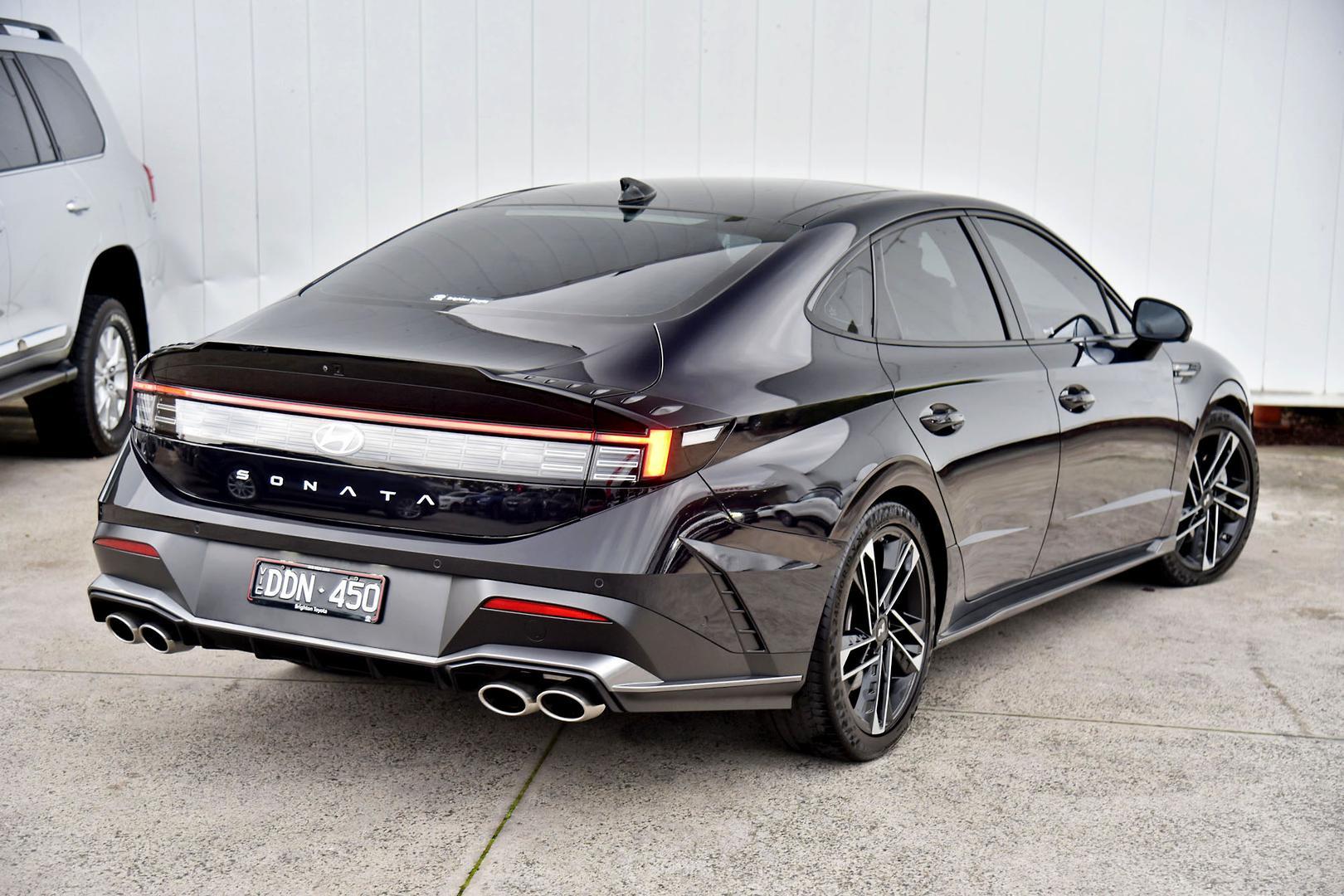 2024 Hyundai Sonata N Line in Black