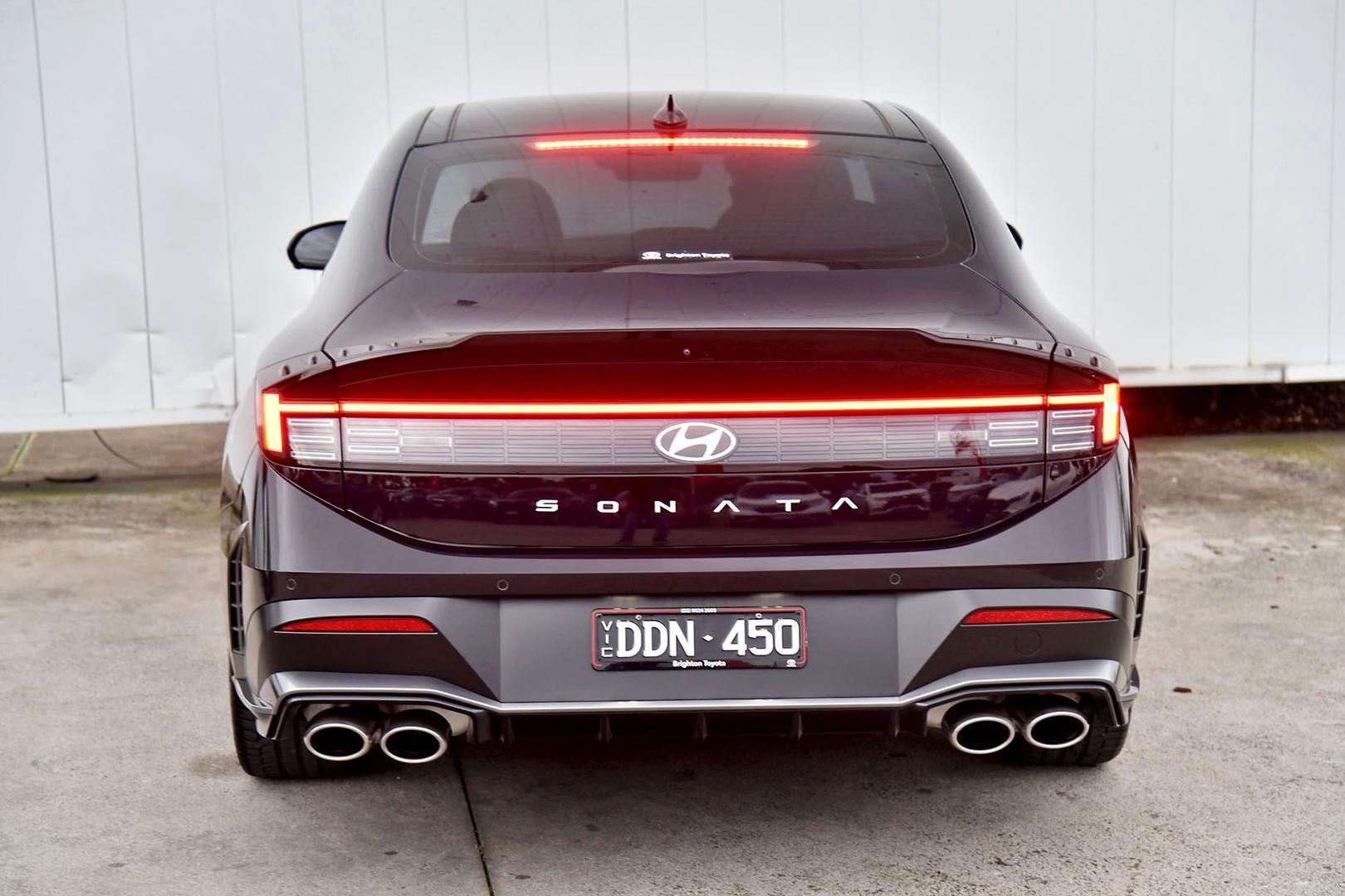 2024 Hyundai Sonata N Line in Black