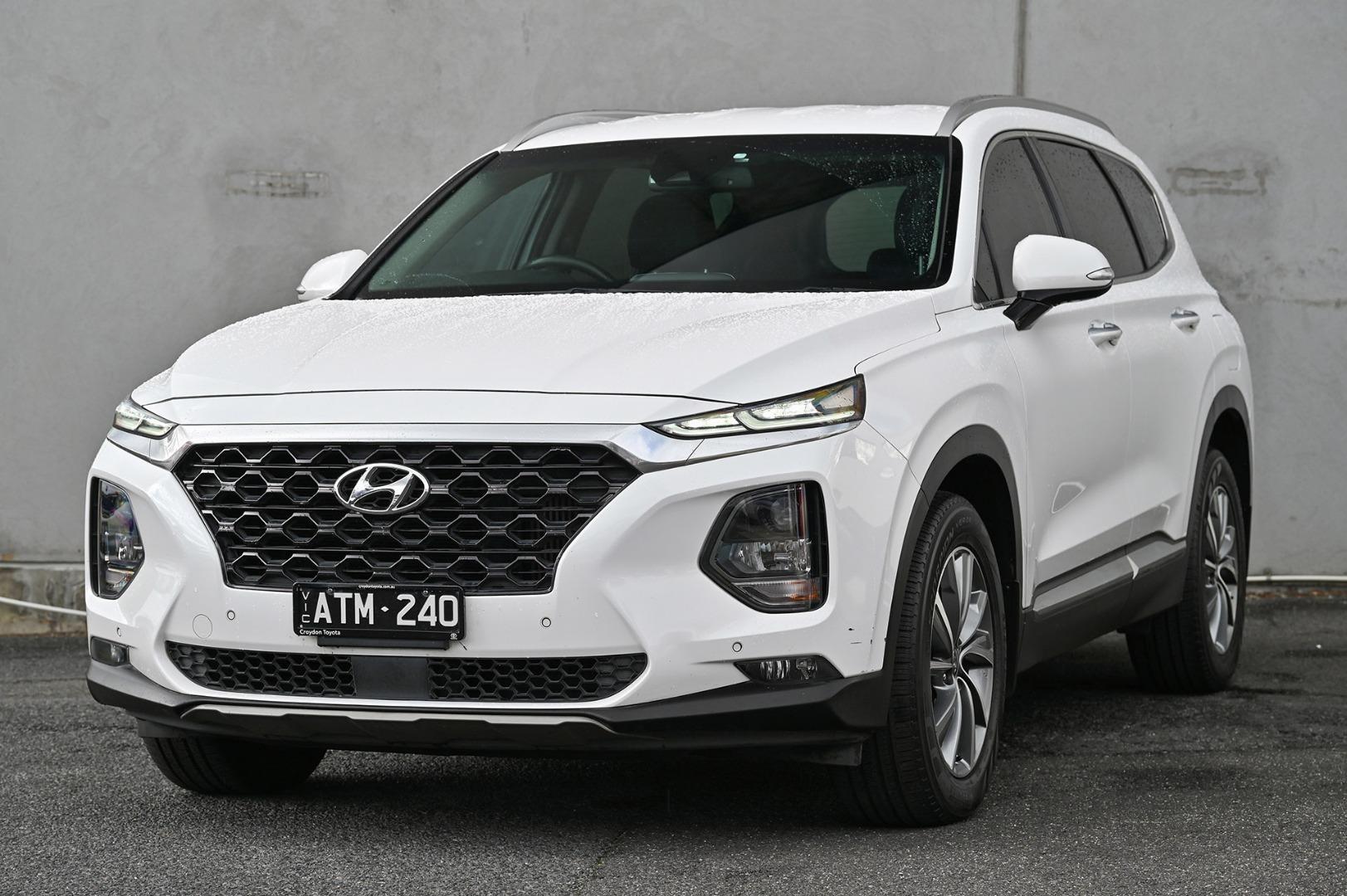 2018 Hyundai Santa Fe Elite in White