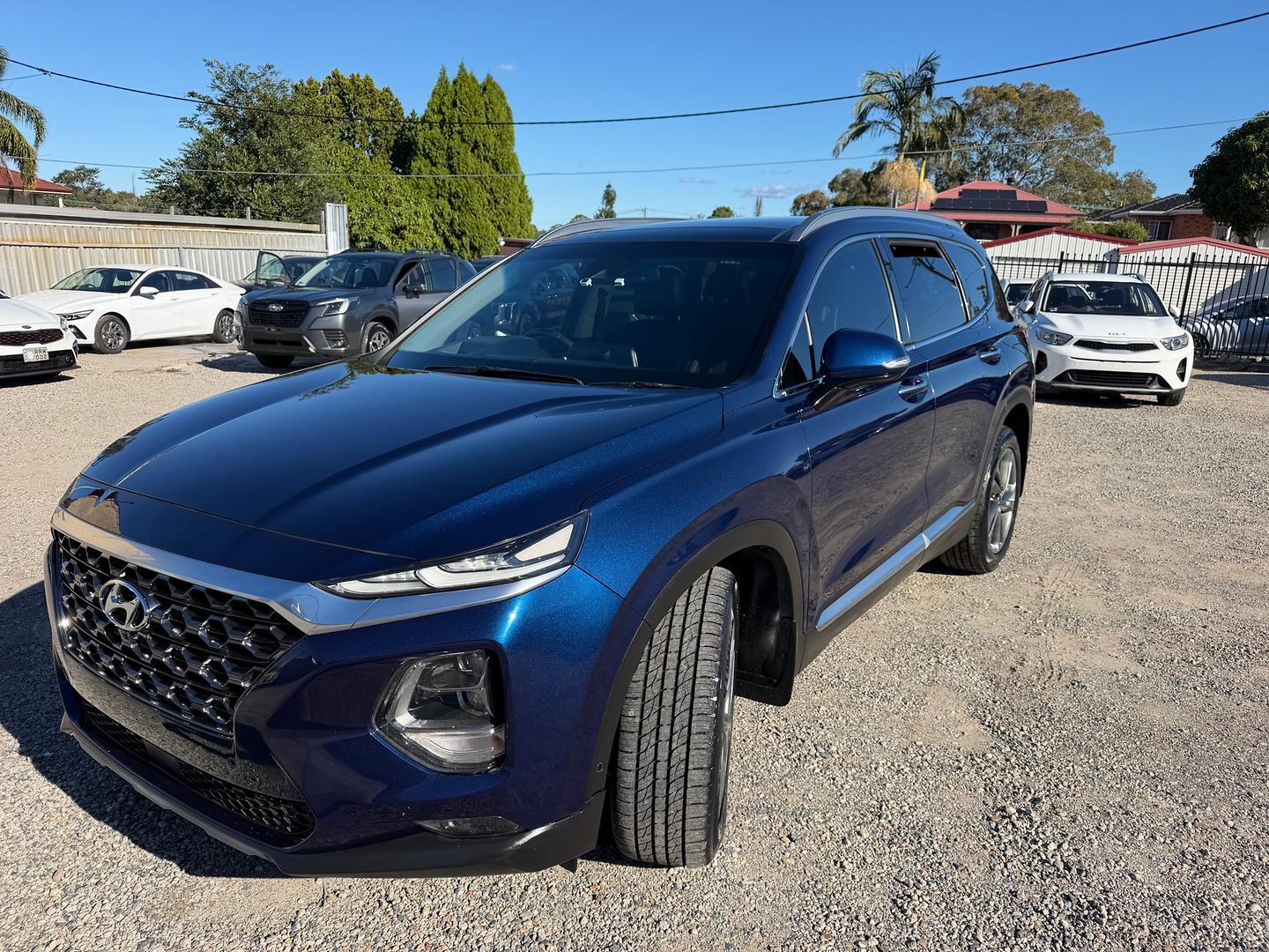 2018 Hyundai Santa Fe Highlander in Lagoon Blue