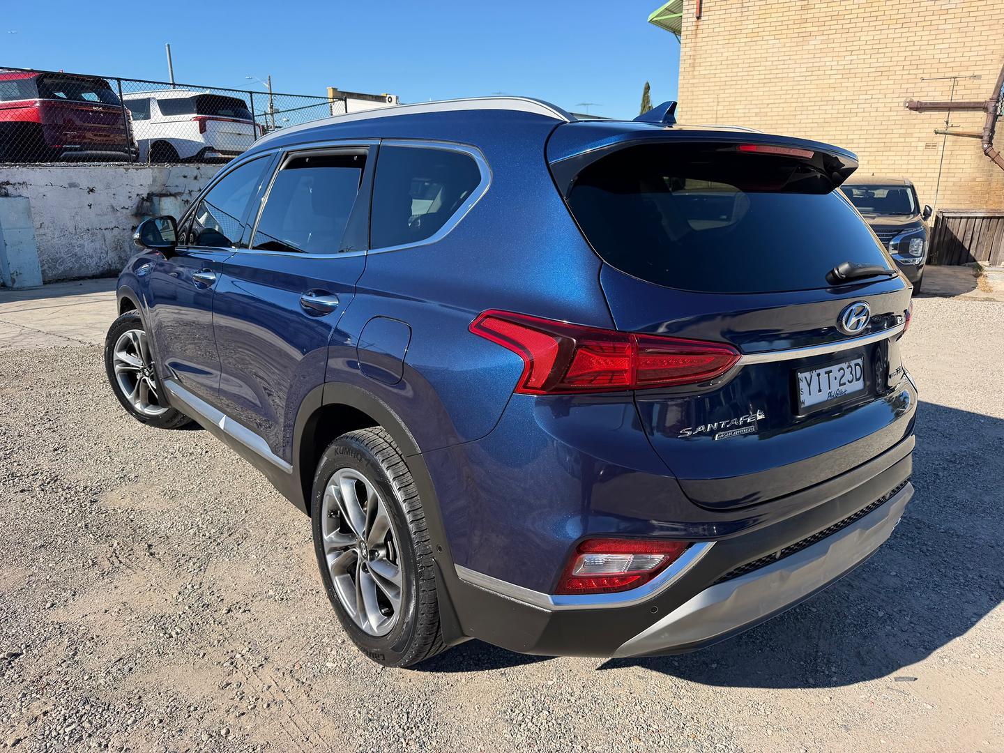 2018 Hyundai Santa Fe Highlander in Lagoon Blue