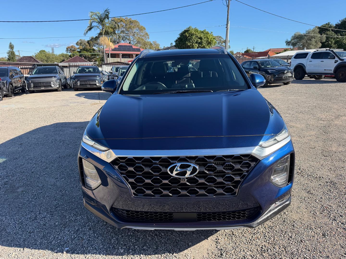 2018 Hyundai Santa Fe Highlander in Lagoon Blue