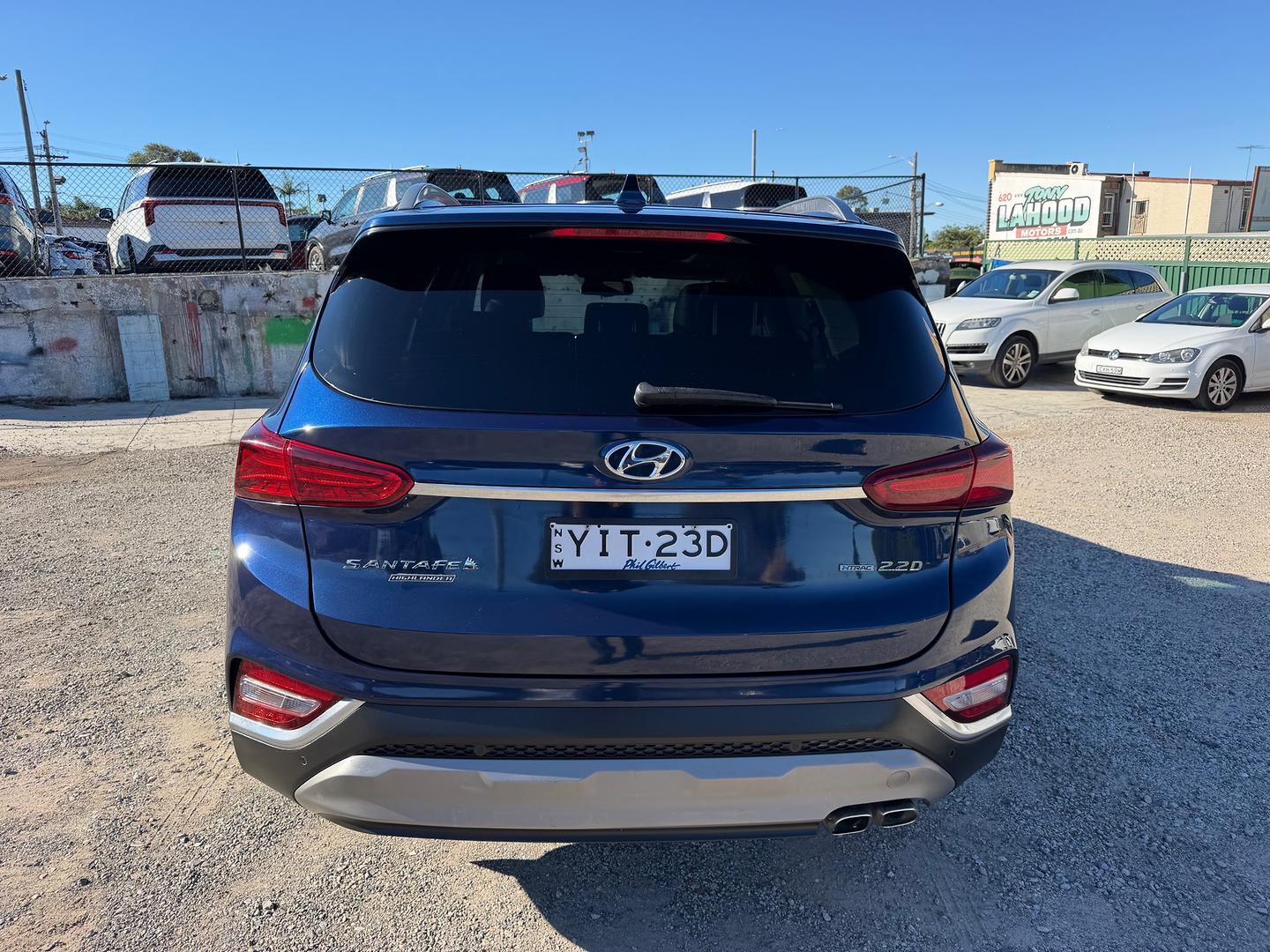 2018 Hyundai Santa Fe Highlander in Lagoon Blue