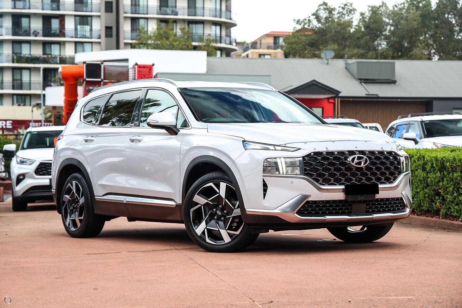 2021 Hyundai Santa Fe Elite in White