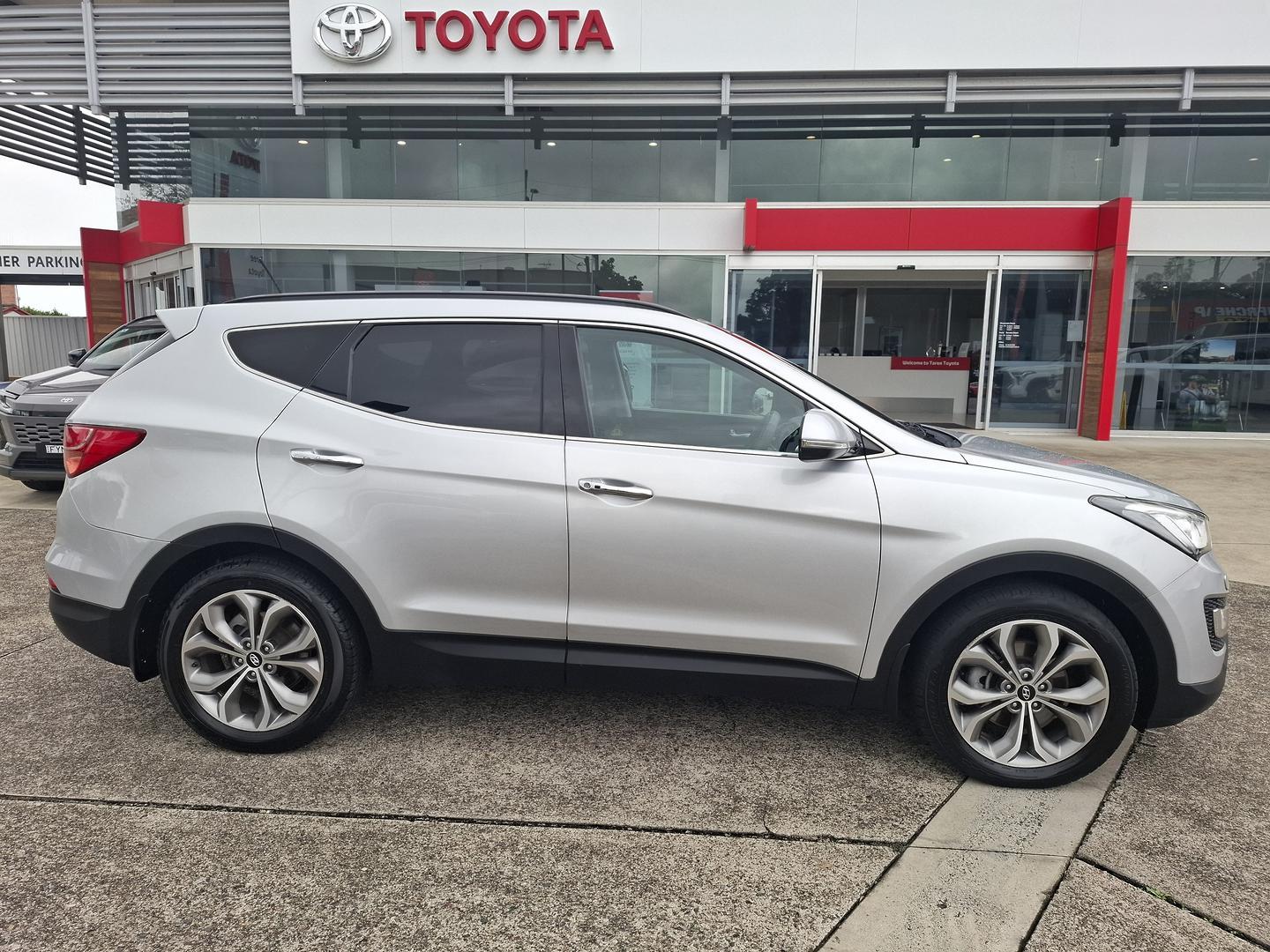 2014 Hyundai Santa Fe Highlander in Silver