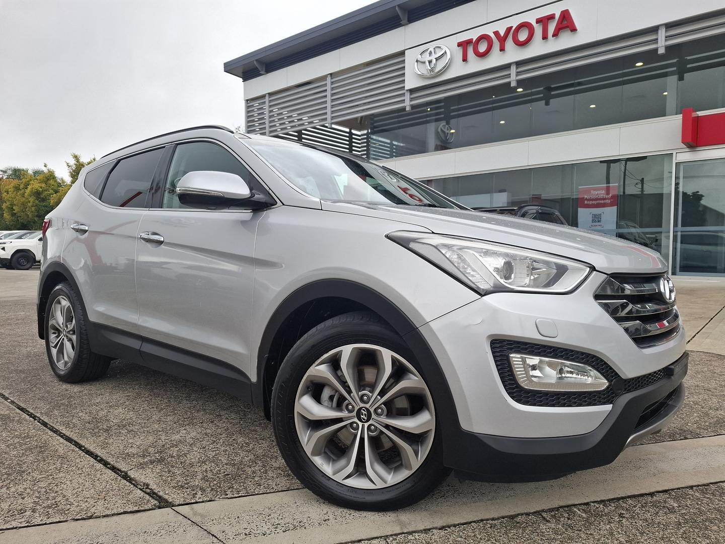 2014 Hyundai Santa Fe Highlander in Silver