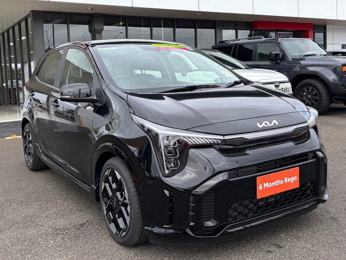 2024 Kia Picanto GT-Line in Aurora Black Pearl (Abp)