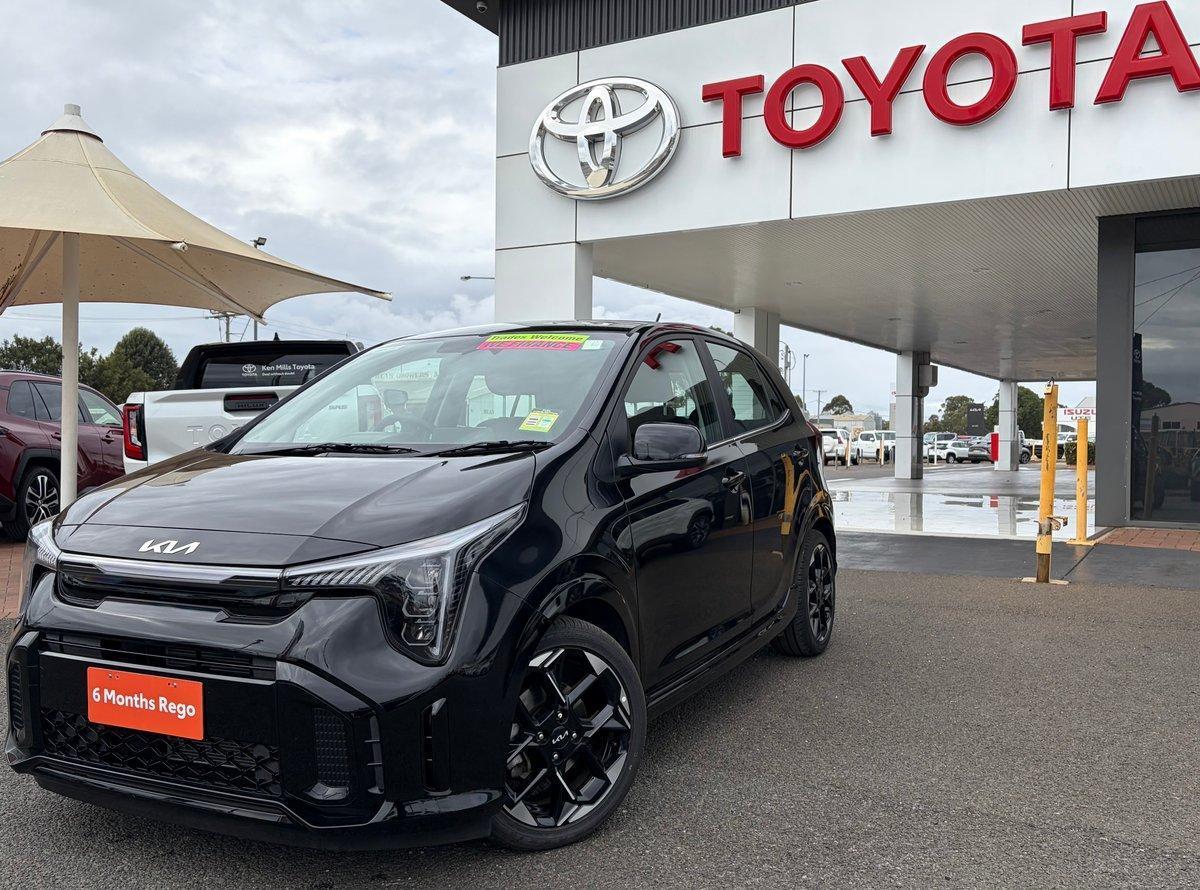 2024 Kia Picanto GT-Line in Aurora Black Pearl (Abp)