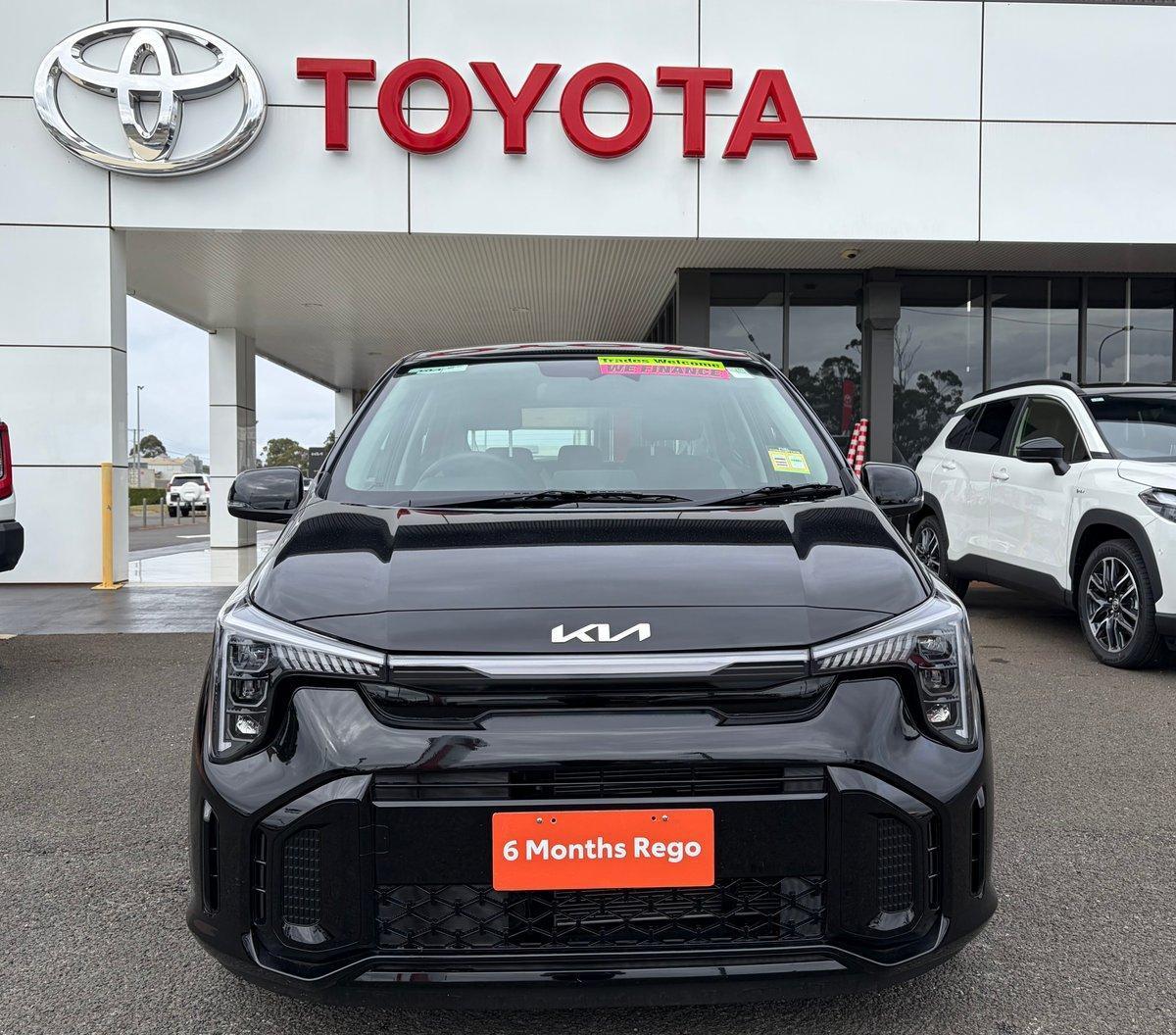 2024 Kia Picanto GT-Line in Aurora Black Pearl (Abp)