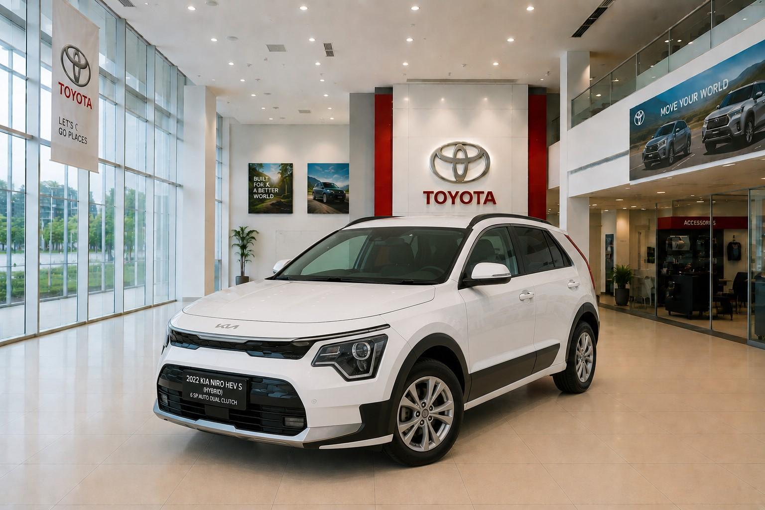 2022 Kia Niro HEV S in White