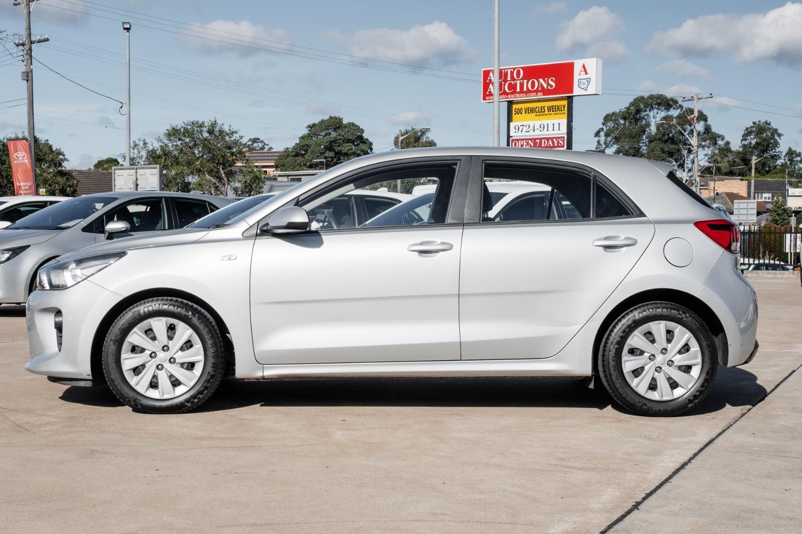 2018 Kia Rio S in Silky Silver