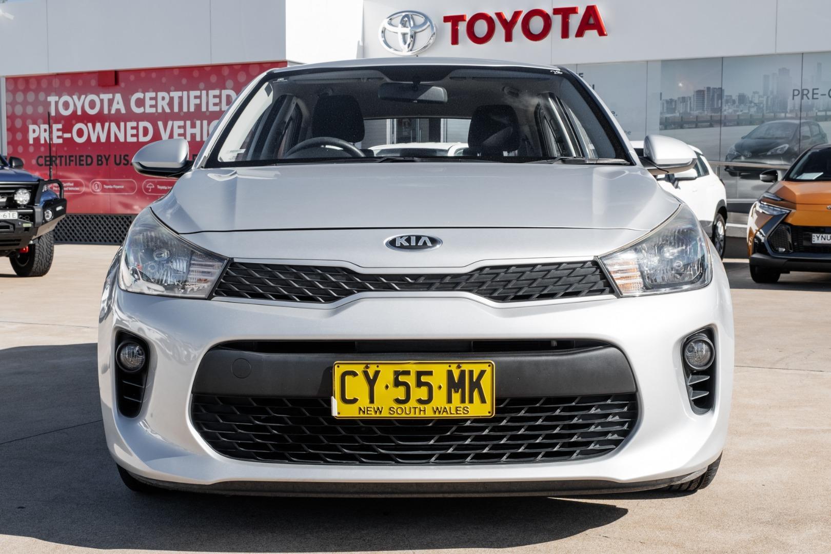 2018 Kia Rio S in Silky Silver