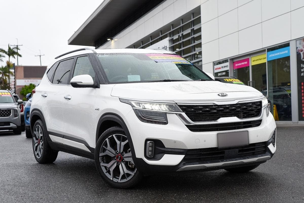 2020 Kia Seltos GT-Line in White