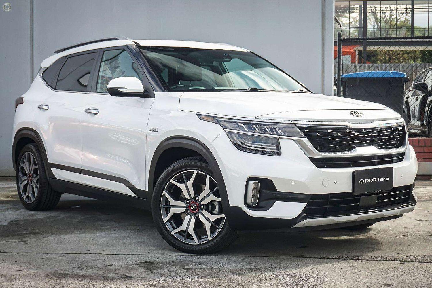2020 Kia Seltos GT-Line in White